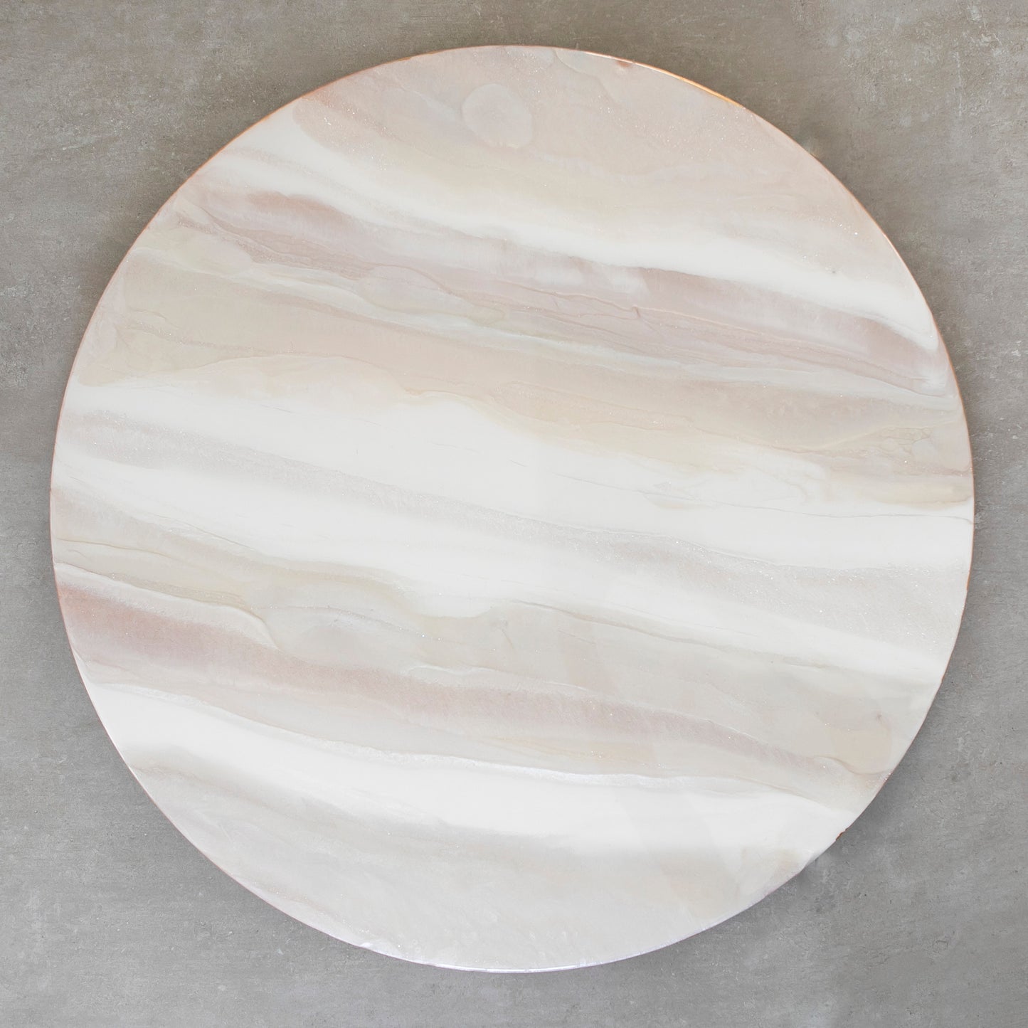 Wooden white Lazy Susan/Turntable