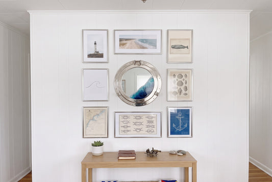 How To Create a Corner Wall Gallery In Your Living Room For Beginners