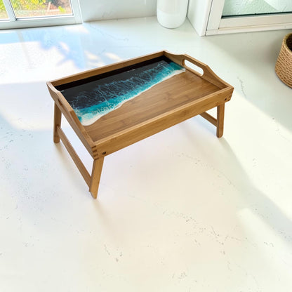 Personalized Ocean Resin Breakfast Tray