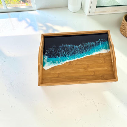 Personalized Ocean Resin Breakfast Tray