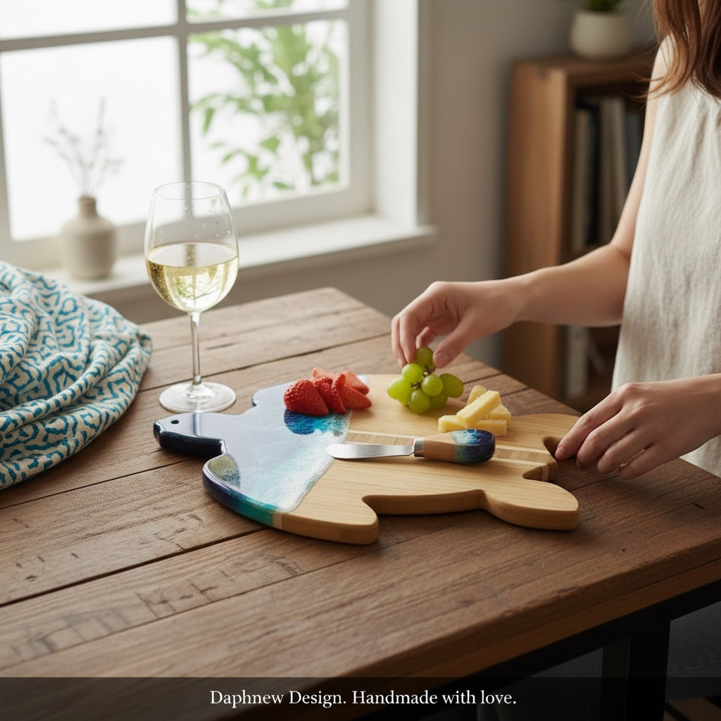 Turtle Ocean Cutting Board