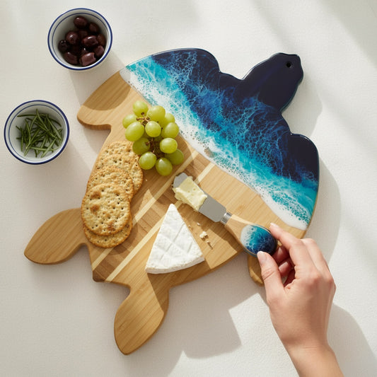 Turtle Ocean Cutting Board