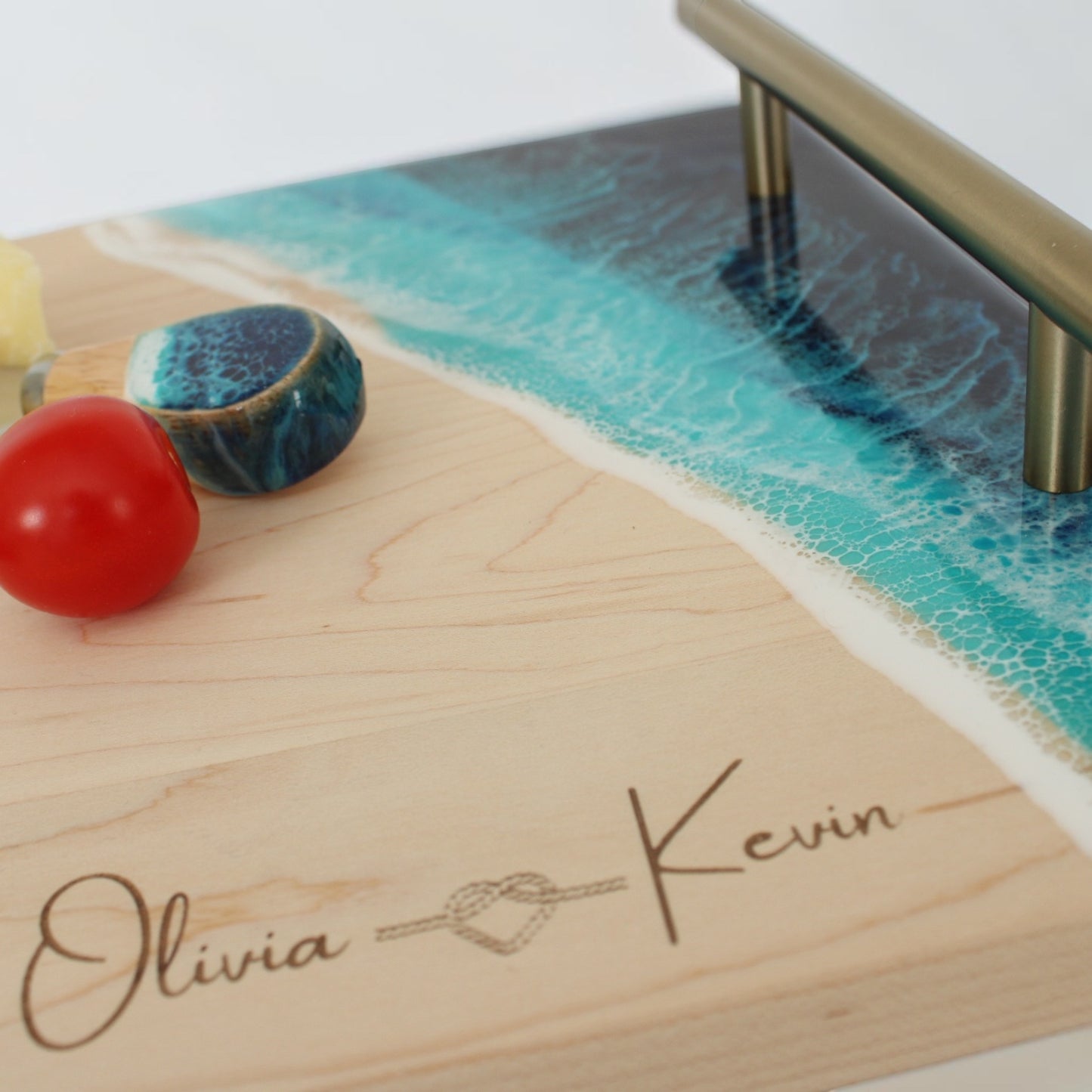 Maple Ocean Resin Tray