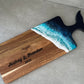 Nautical Cheese Board Whale Tail Cutting Board Charcuterie Board with Personalization  and gift Box