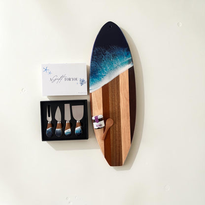 Surfboard Ocean Cutting Board