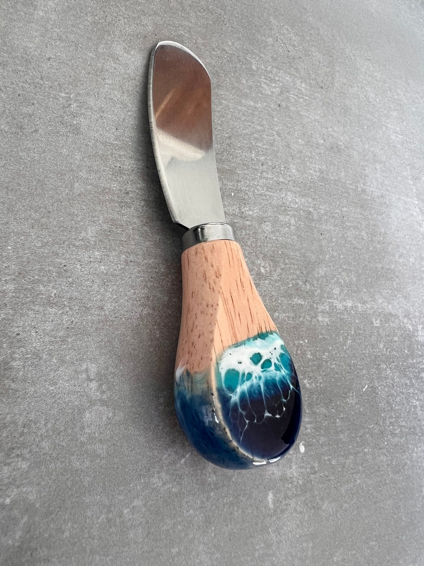 Ocean Resin Cheese / Butter Knife