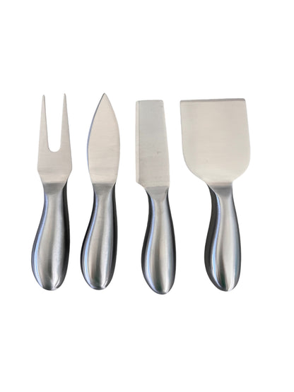 Stainless Steel Gold/ Silver Cheese Knife Set