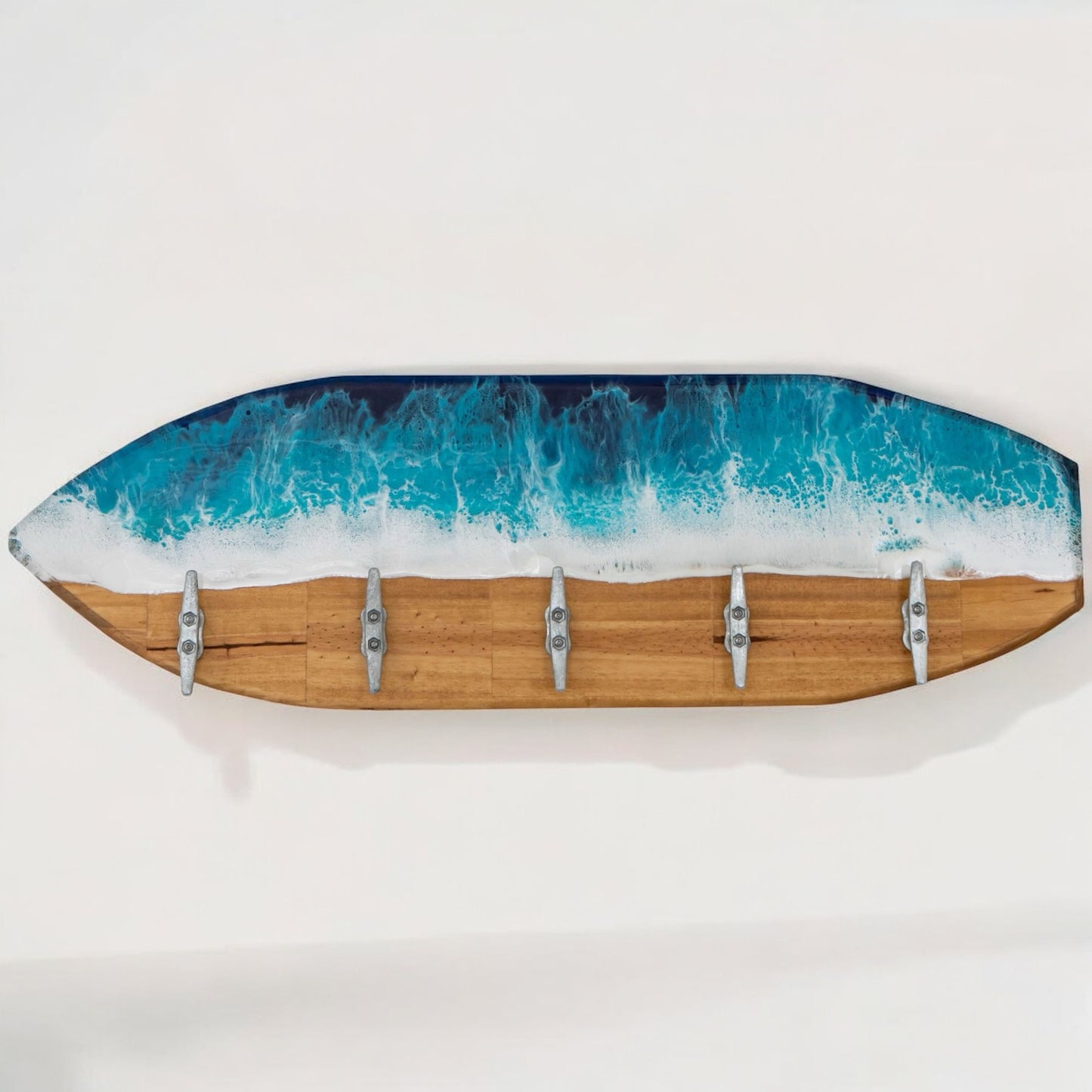 Resin Nautical Towel Rack, SurfboardTowel Hook