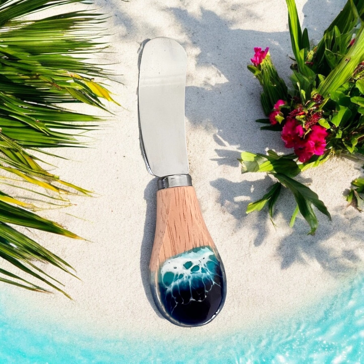 Ocean Resin Cheese / Butter Knife