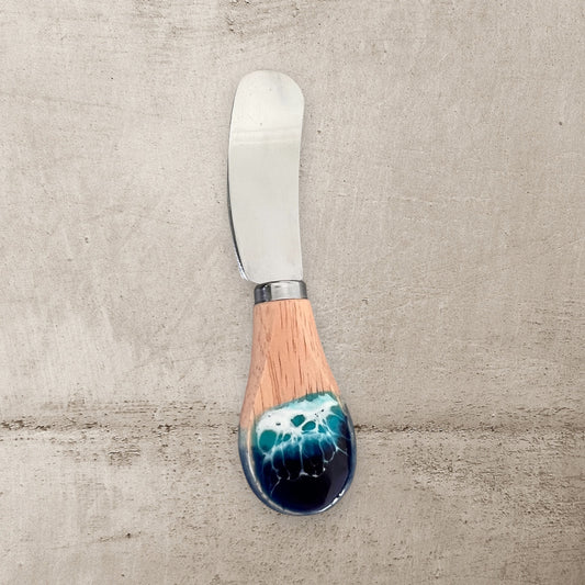 Ocean Resin Cheese / Butter Knife