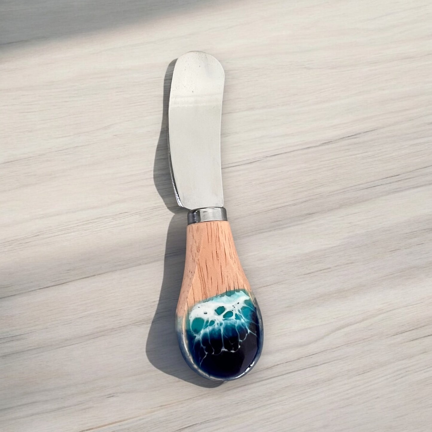 Ocean Resin Cheese / Butter Knife