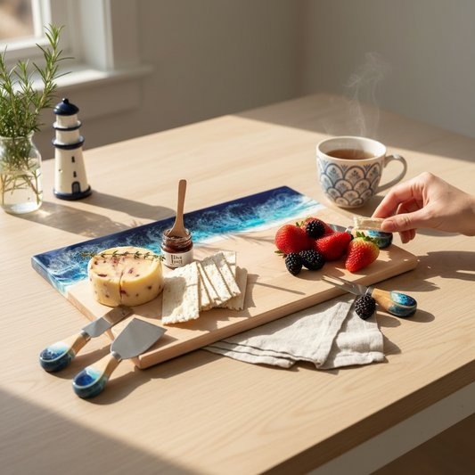 Maple Ocean Large Resin Board