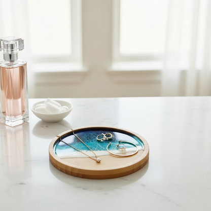 Ocean Ring Dish – Coastal Jewelry Tray