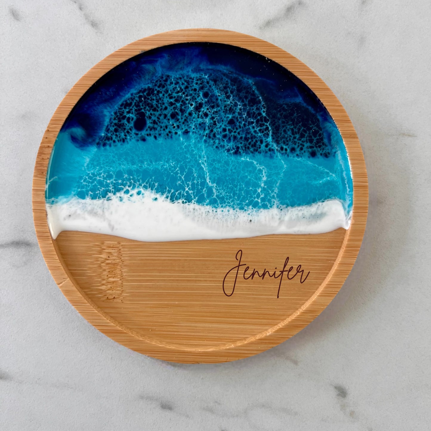 Ocean Ring Dish – Coastal Jewelry Tray