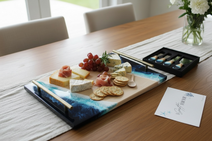 Maple Ocean Resin Tray