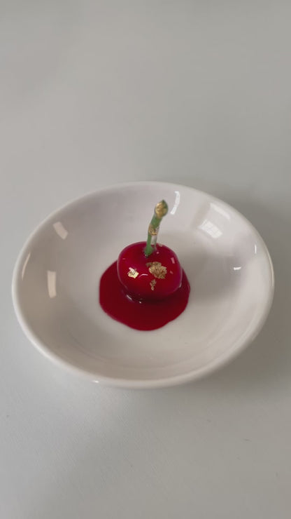 Cherry Ring Dish Gift Set