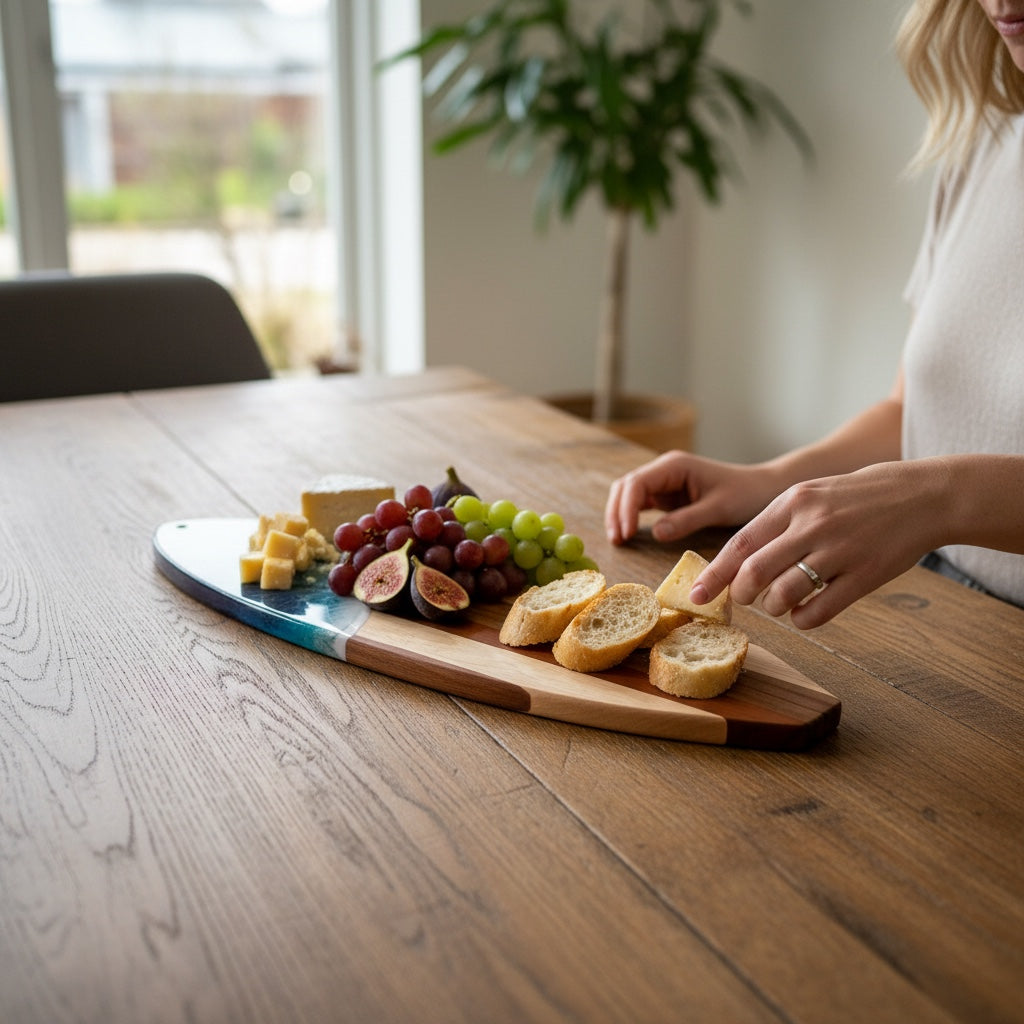 Surfboard Ocean Cutting Board
