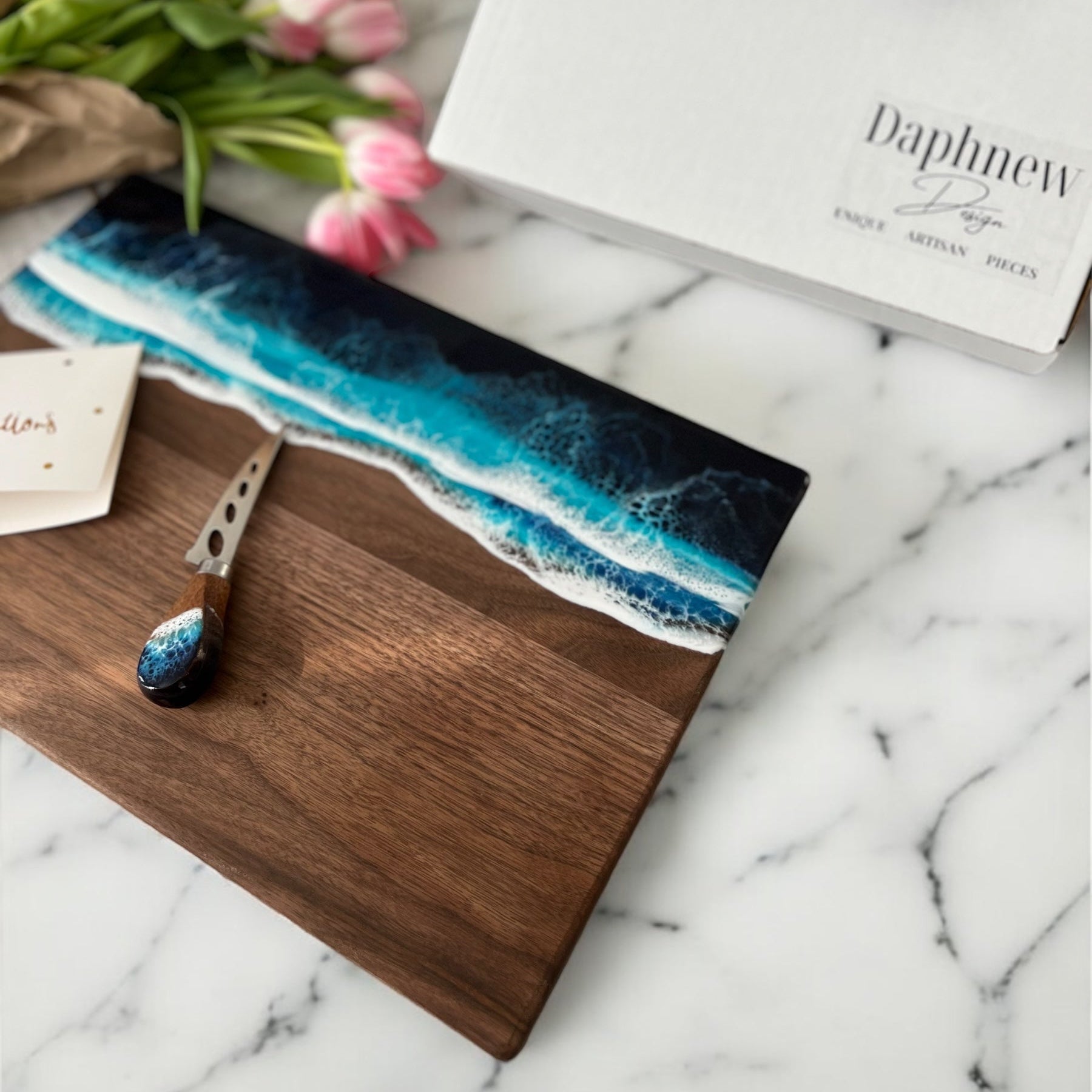 walnut resin board-large