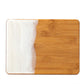 Wooden Resin Bamboo Cutting Board with Personalization optional cheese Board Engrave Unique Gift