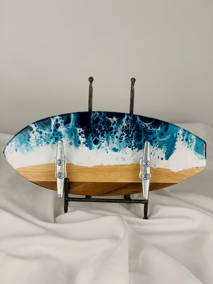 Resin Nautical Towel Rack, SurfboardTowel Hook