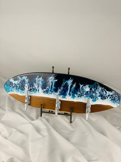 Resin Nautical Towel Rack, SurfboardTowel Hook